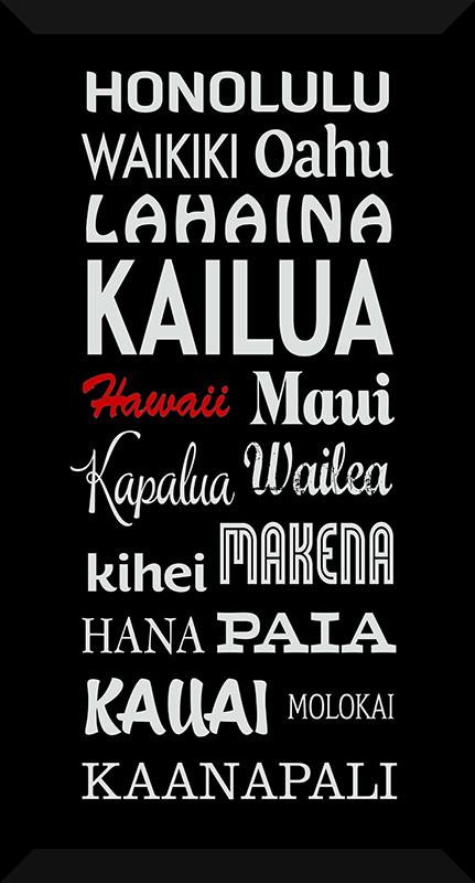 Hawaii I (Black)